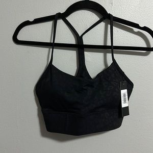 Savvi Black Cheetah Swallow Bra